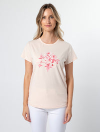 Stella + Gemma T-Shirt | Blush Jolie Ruby Rose