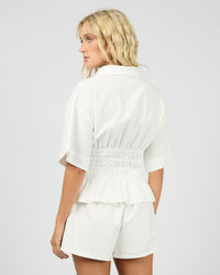 All About Eve | Timeless Shirred Top