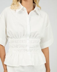 All About Eve | Timeless Shirred Top