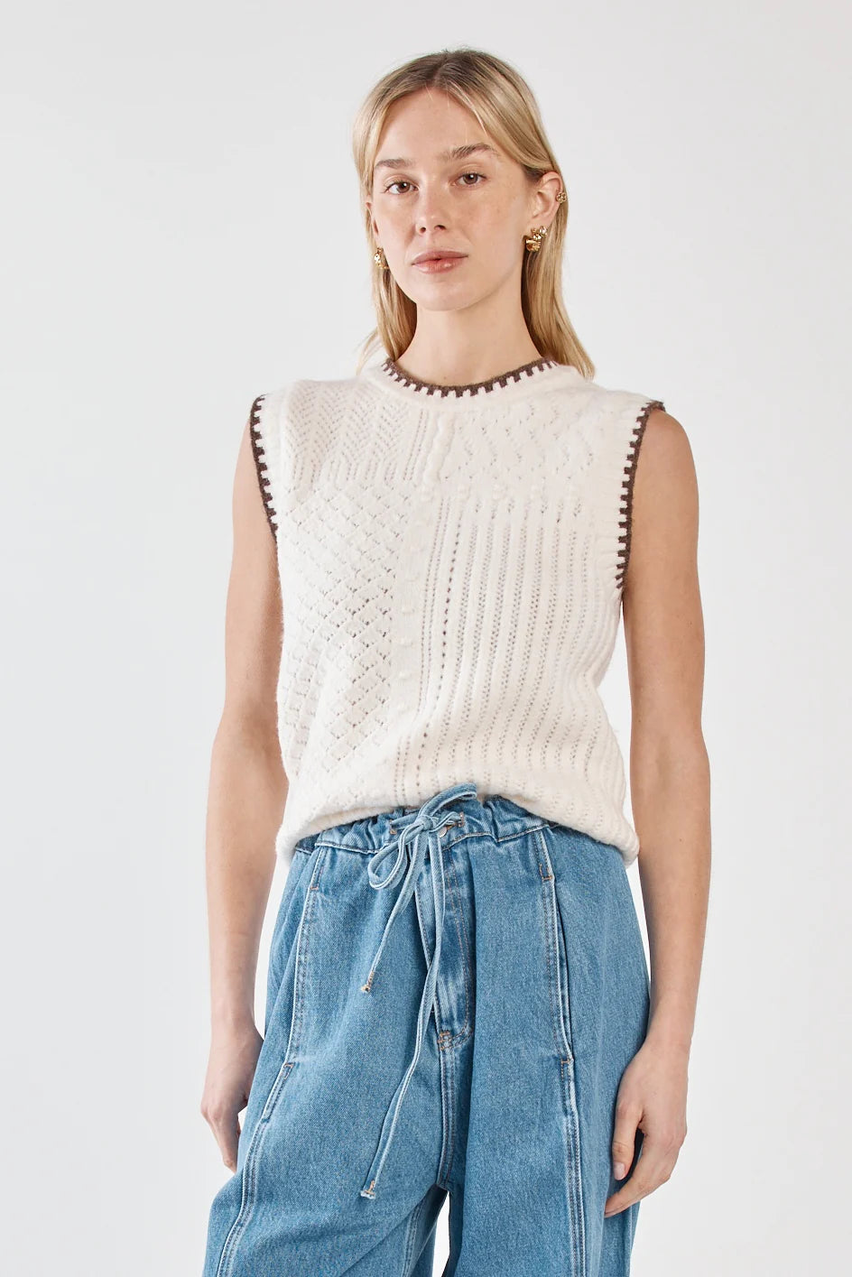 Sass | Tonia Knit Vest