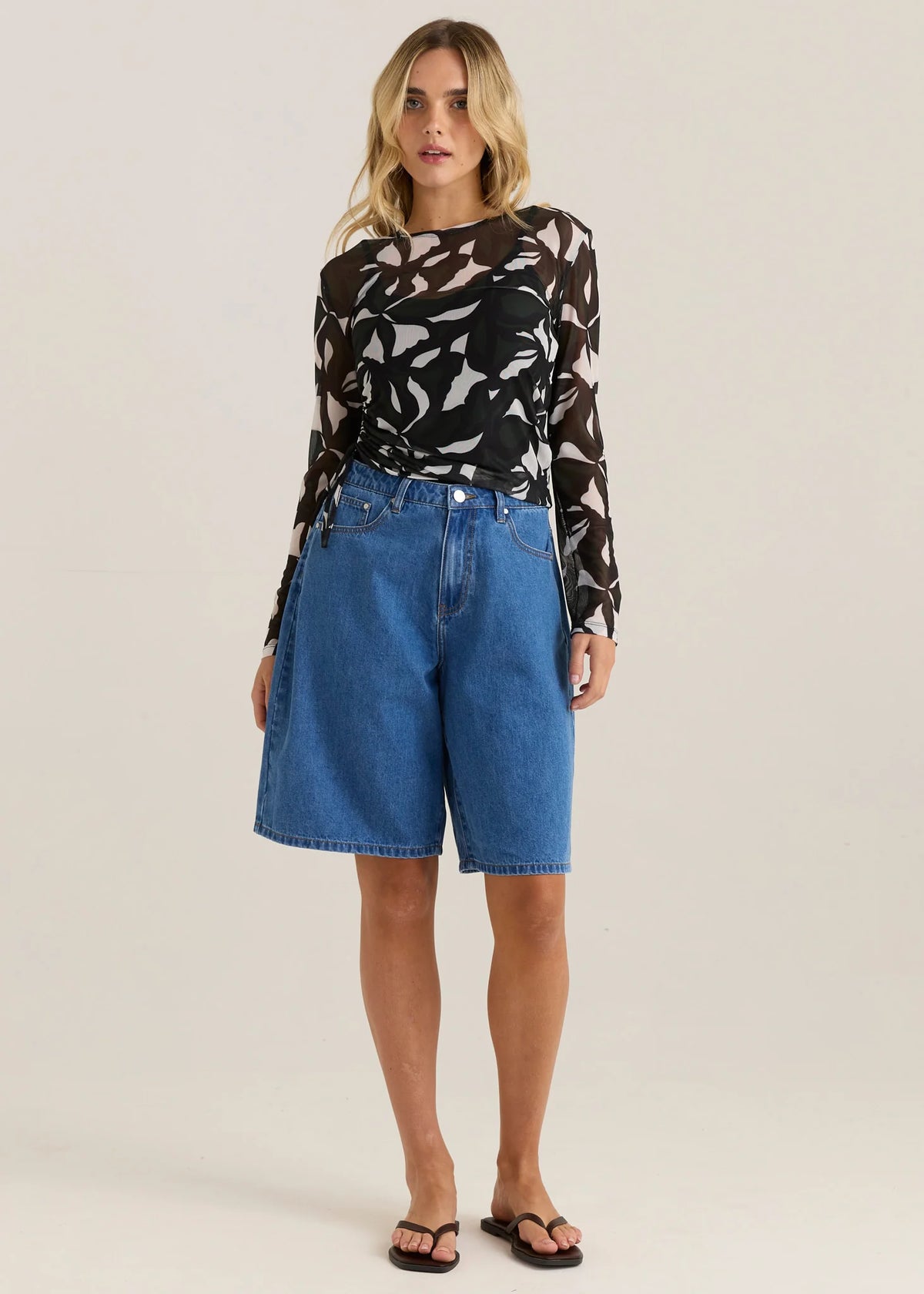 Sass | Tarni Mesh Top