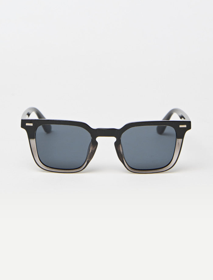 Stella + Gemma Venice Sunglasses | Black/Clear