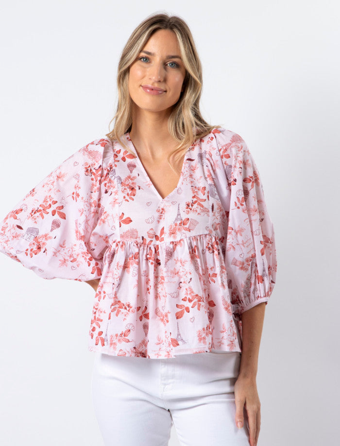 Stella + Gemma Zara Blouse | Jolie Ruby Rose