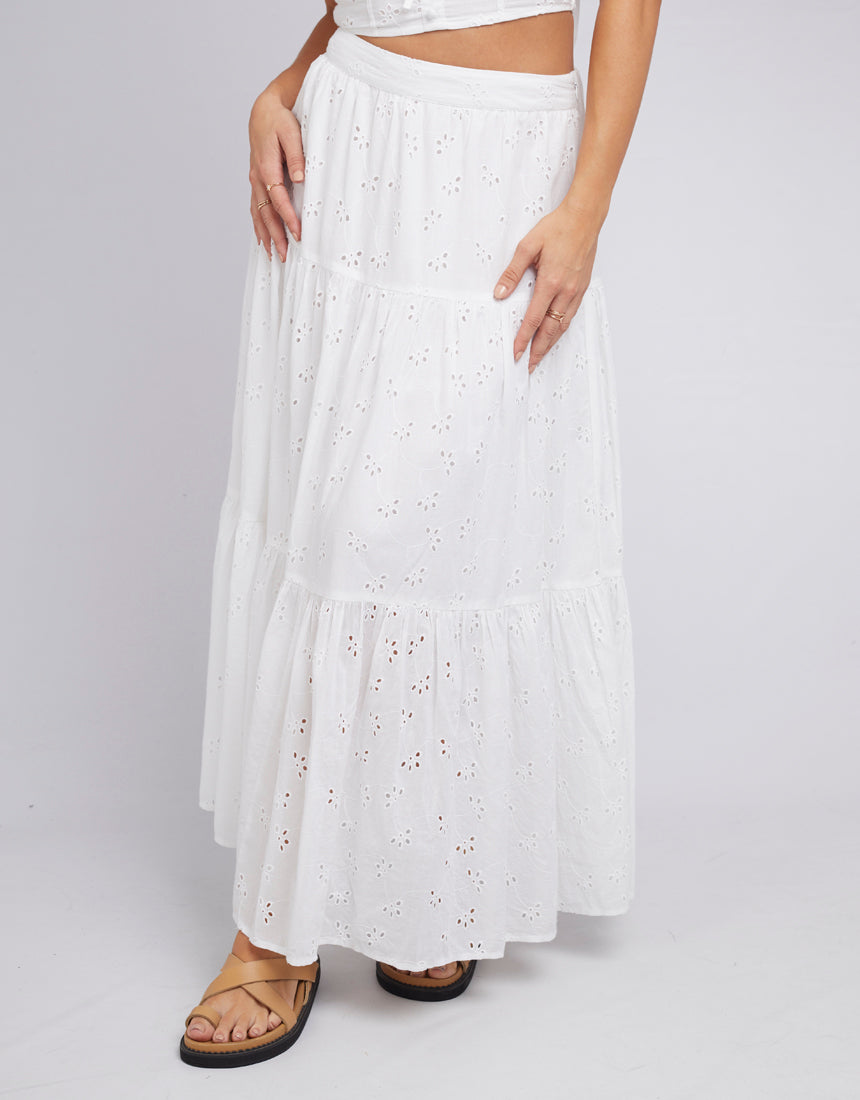 white maxi skirt nz