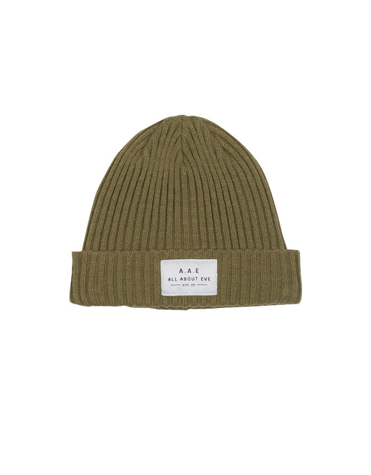 All About Eve Heritage Beanie | Khaki
