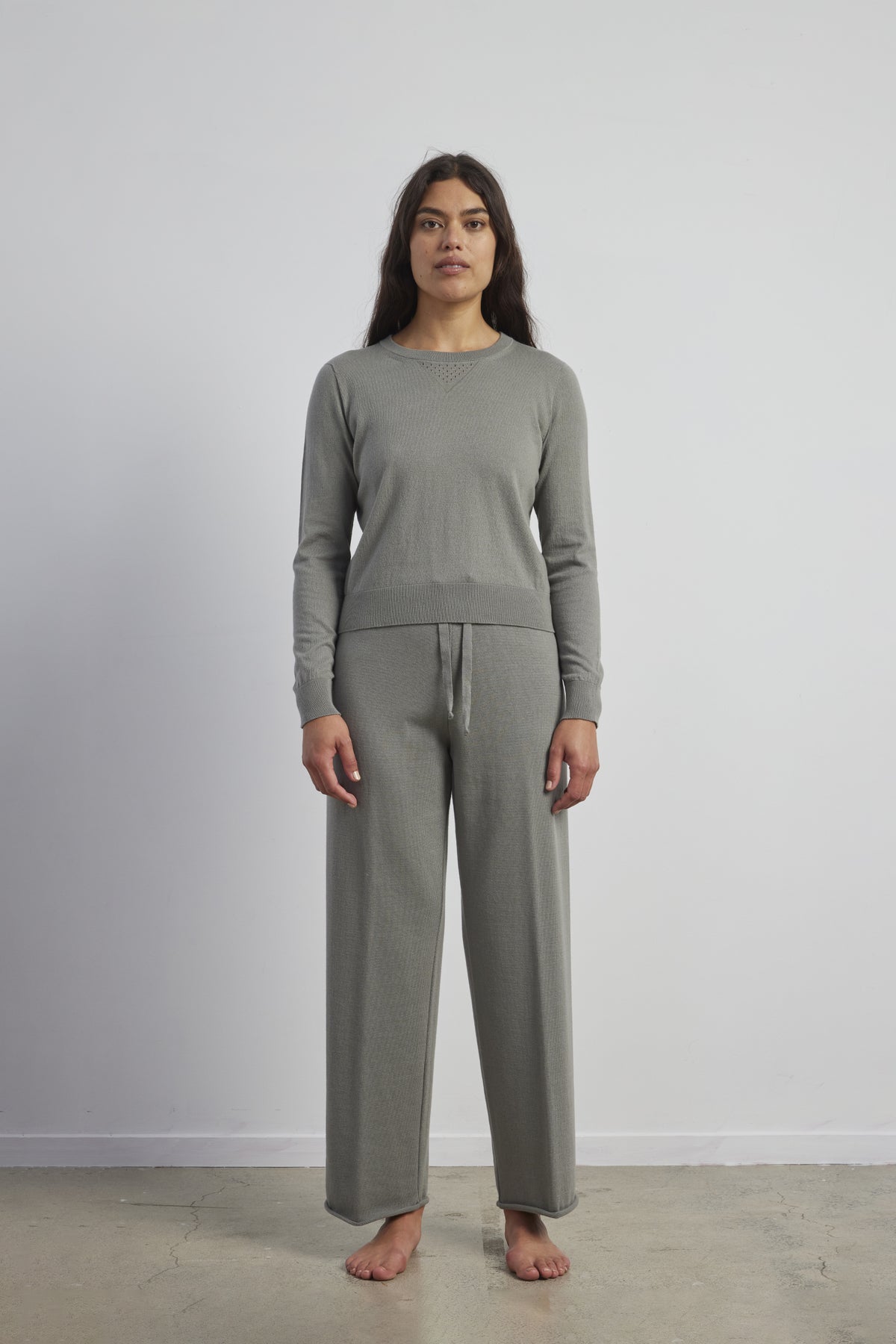 Standard Issue Balance Long Track Pant | Aloe