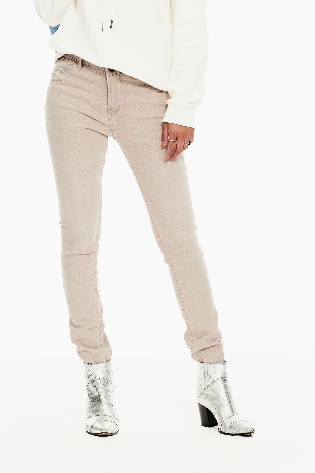 Garcia Celia Super Slim Jeans Desert Sand