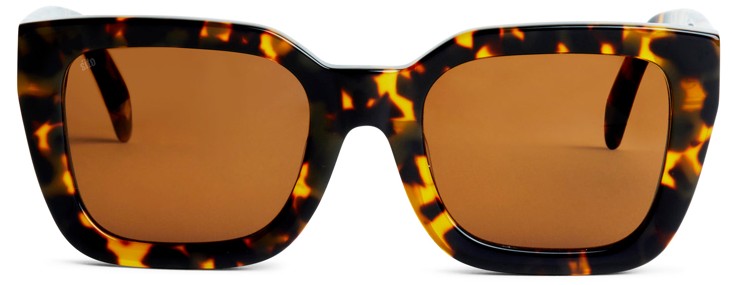 Sito Harlow Sunglasses | Tortie/Brown