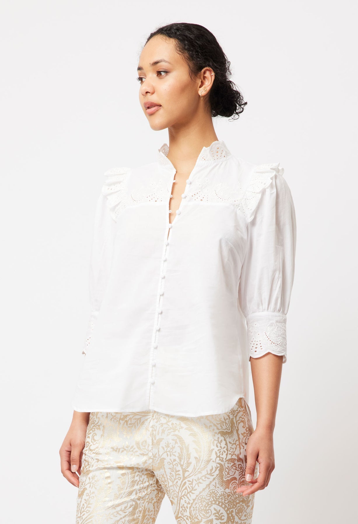 Once Was Elysian Blouse | White