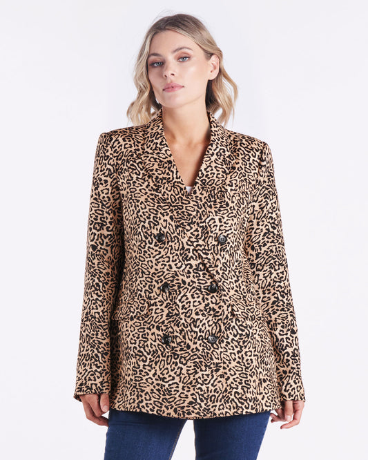 Sass Pippa Jacket | Leopard