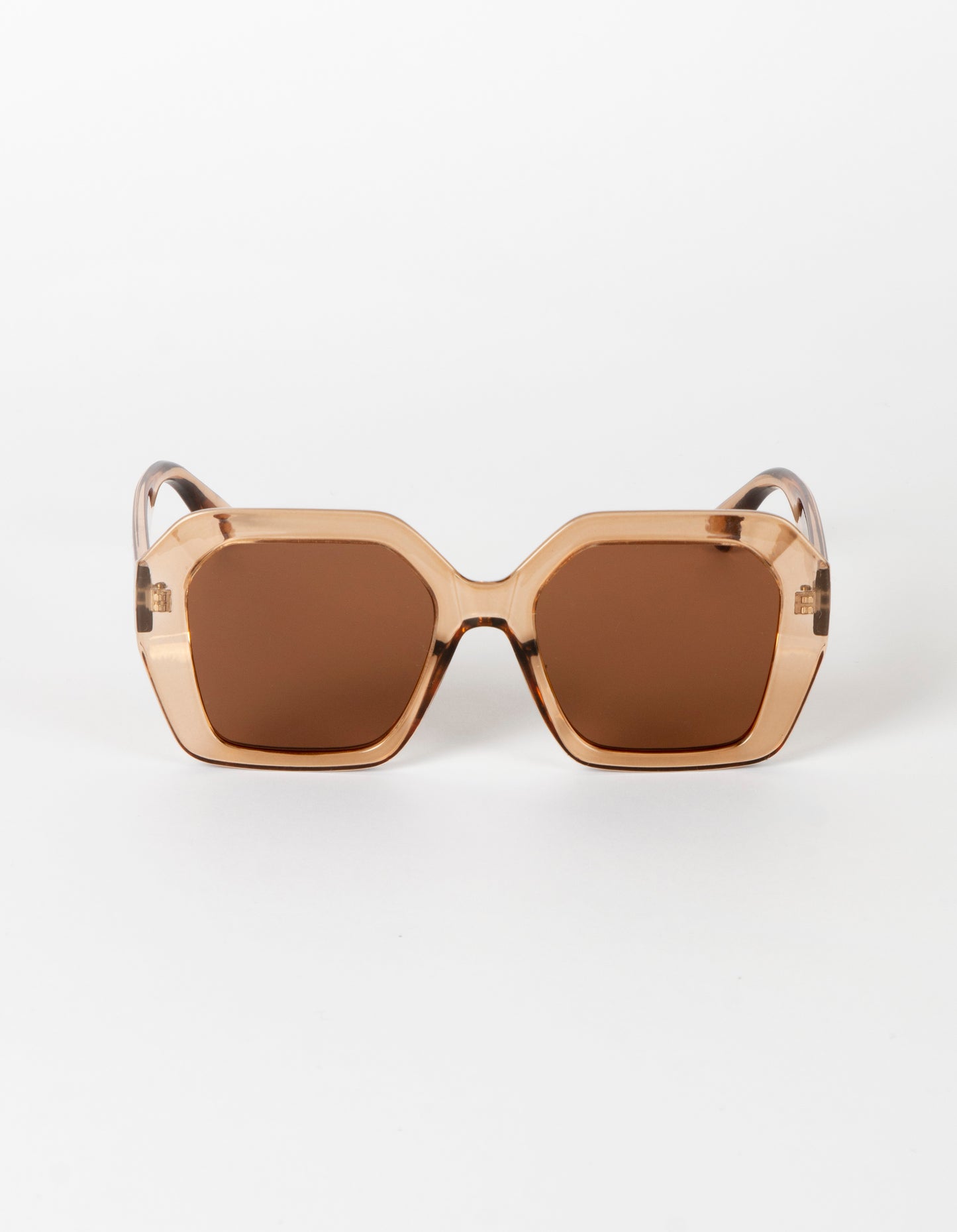 Stella + Gemma Hurley Sunglasses | Trans Brown