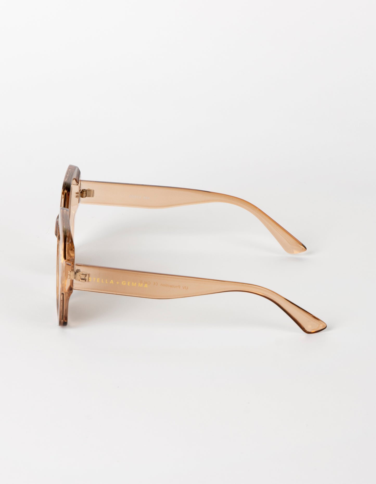 Stella + Gemma Hurley Sunglasses | Trans Brown