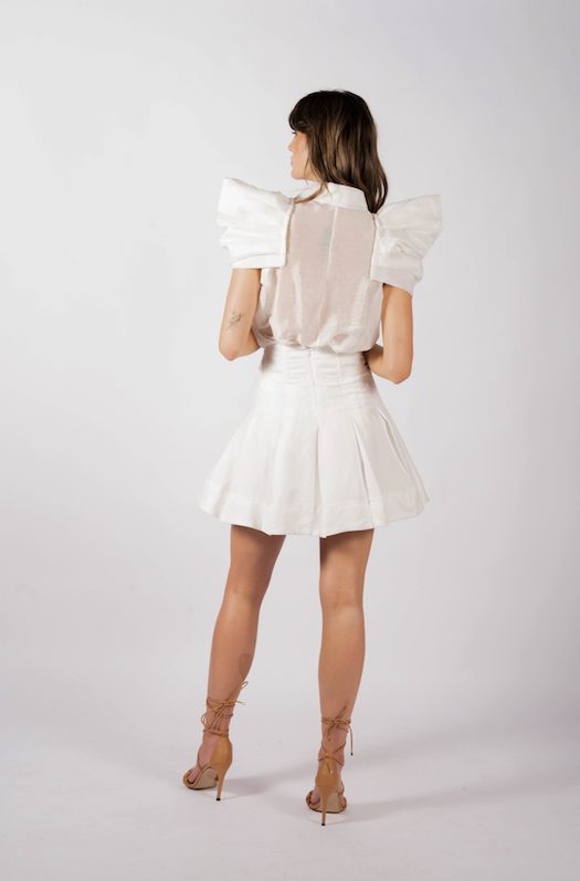 Aureta Stella Shirt | Off White