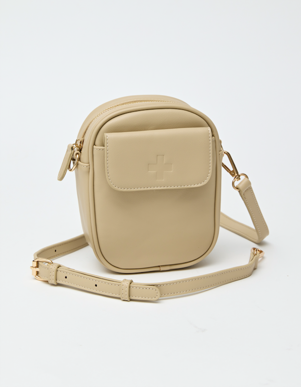 Stella + Gemma Perri Pouch | Tan