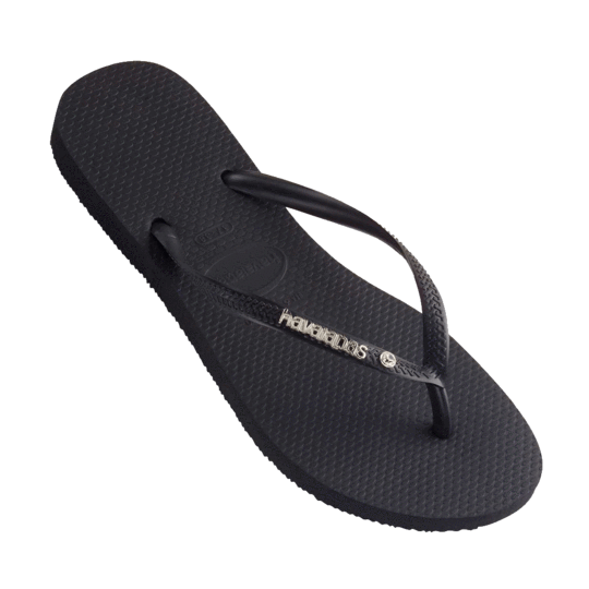 Havaianas metal logo hot sale