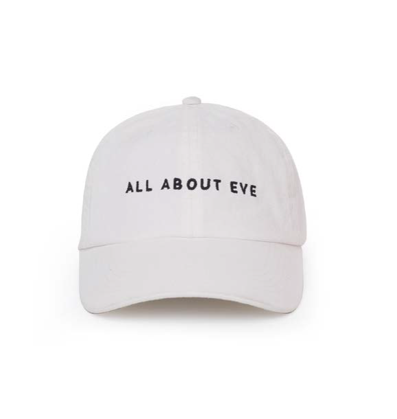 All About Eve Washed Cap | White