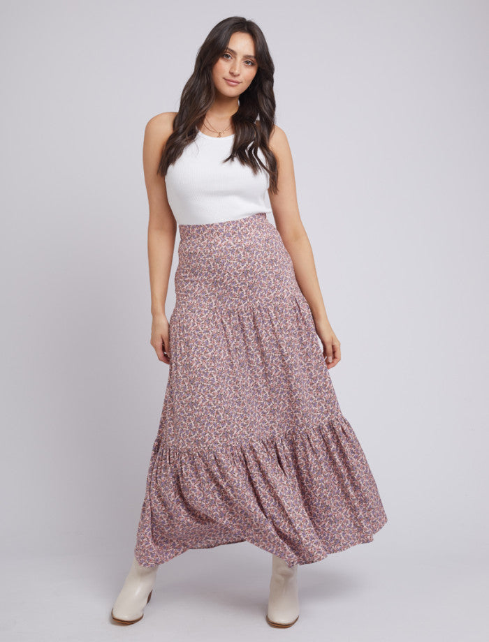 All About Eve Kenzie Floral Maxi Skirt | Print